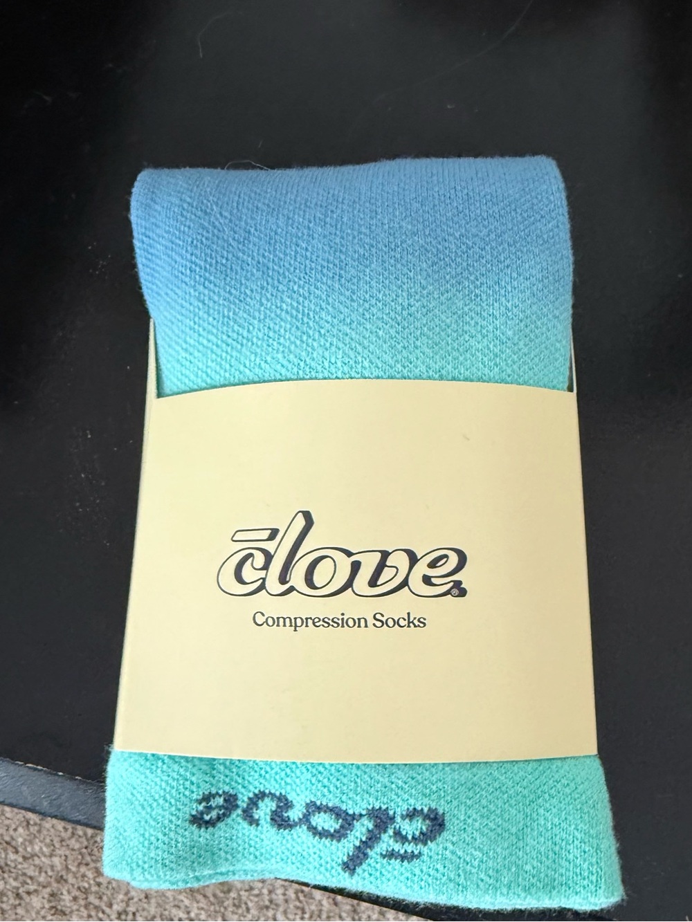 Clove Women's Compression Socks - Aqua/Turquoise